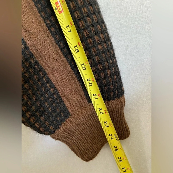 Creazioni Fraber vintage made in Italy alpaca  wool crewneck sweater - Picture 11 of 12